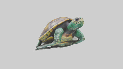 3D model Sea Turtle statue model VR / AR / low-poly