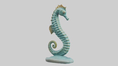 Seahorse statue model 3D model