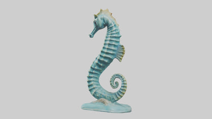 Seahorse statue model 3D model