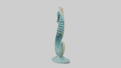 Seahorse statue model 3D model
