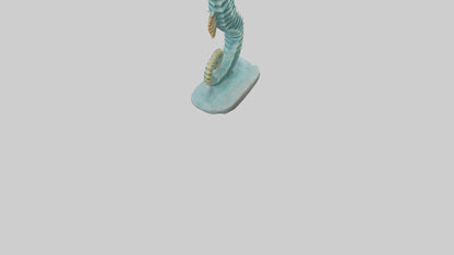Seahorse statue model 3D model