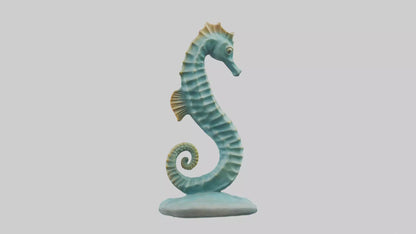 Seahorse statue model 3D model