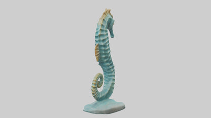 Seahorse statue model 3D model