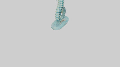 Seahorse statue model 3D model