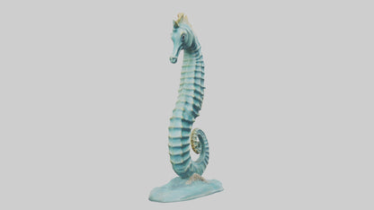Seahorse statue model 3D model