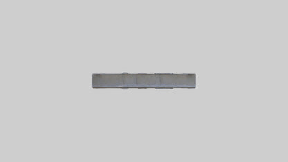 Security steel door model 3D model