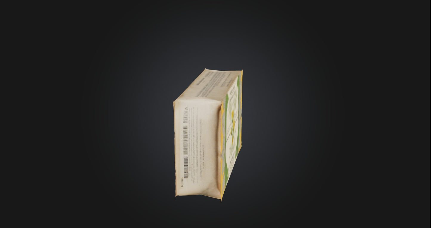 3D model Seed packet VR / AR / low-poly