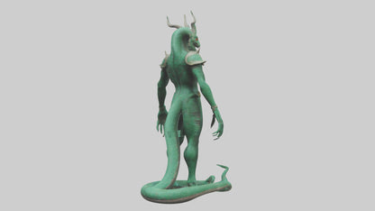 Sekhmet statue model 3D model