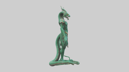Sekhmet statue model 3D model