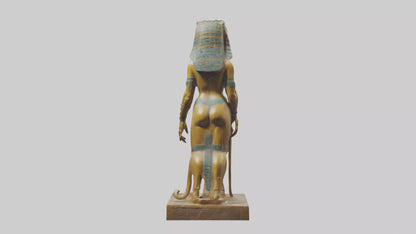 Sekhmet statue model 3D model
