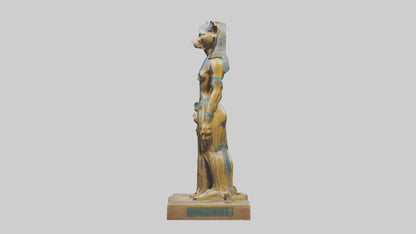 Sekhmet statue model 3D model