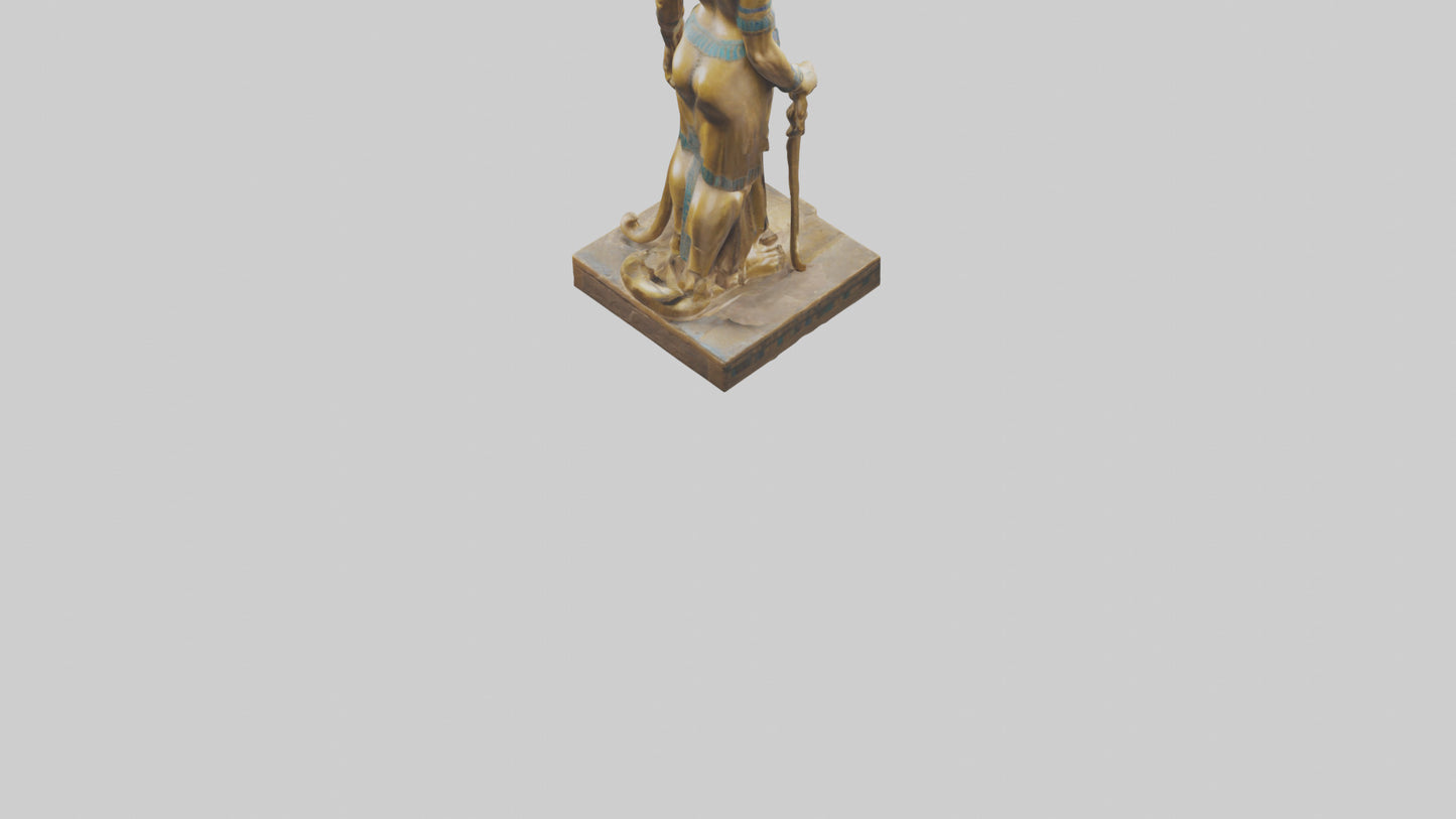 Sekhmet statue model 3D model