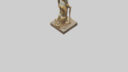 Sekhmet statue model 3D model