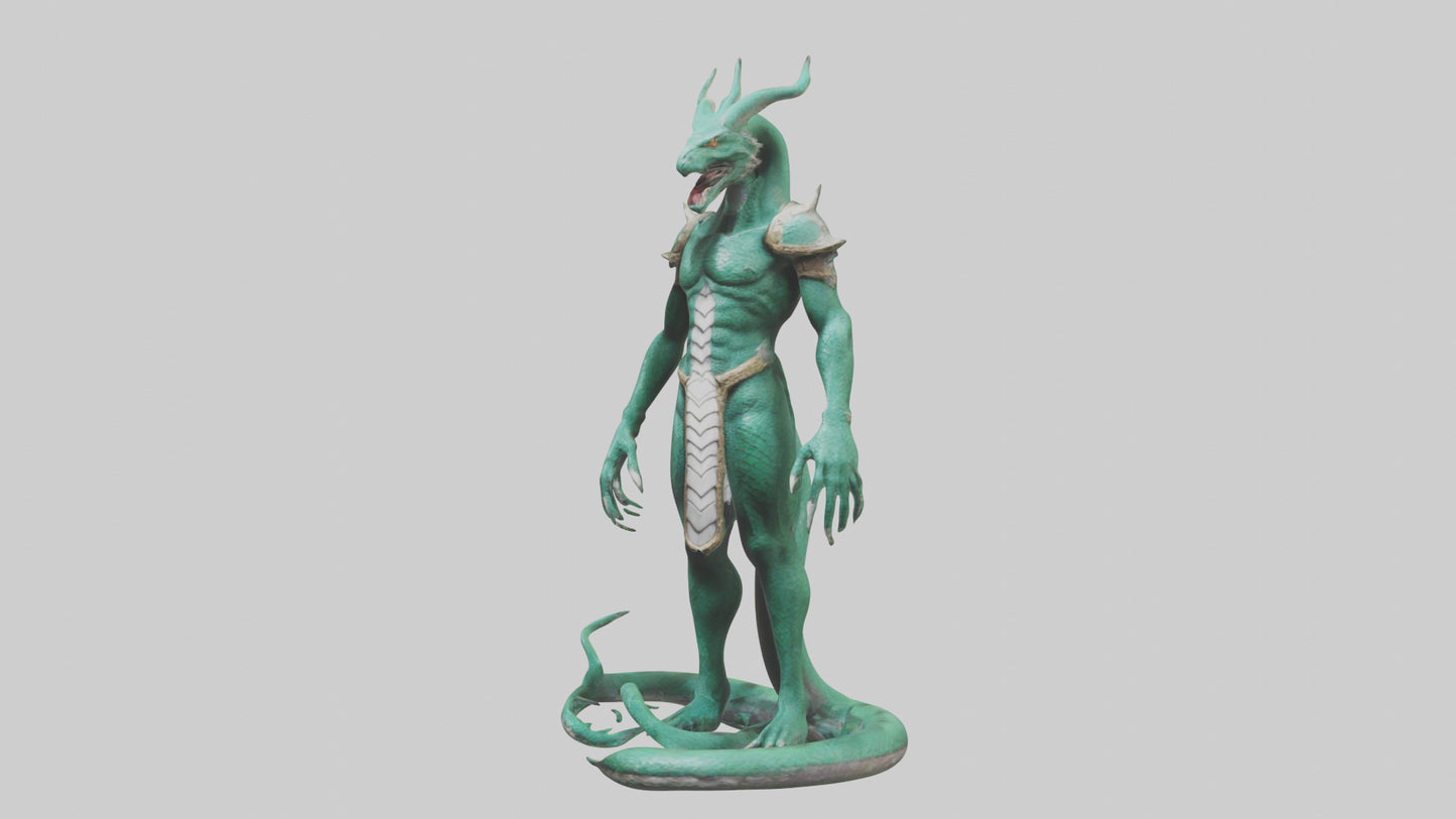 Sekhmet statue model 3D model