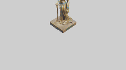 Sekhmet statue model 3D model
