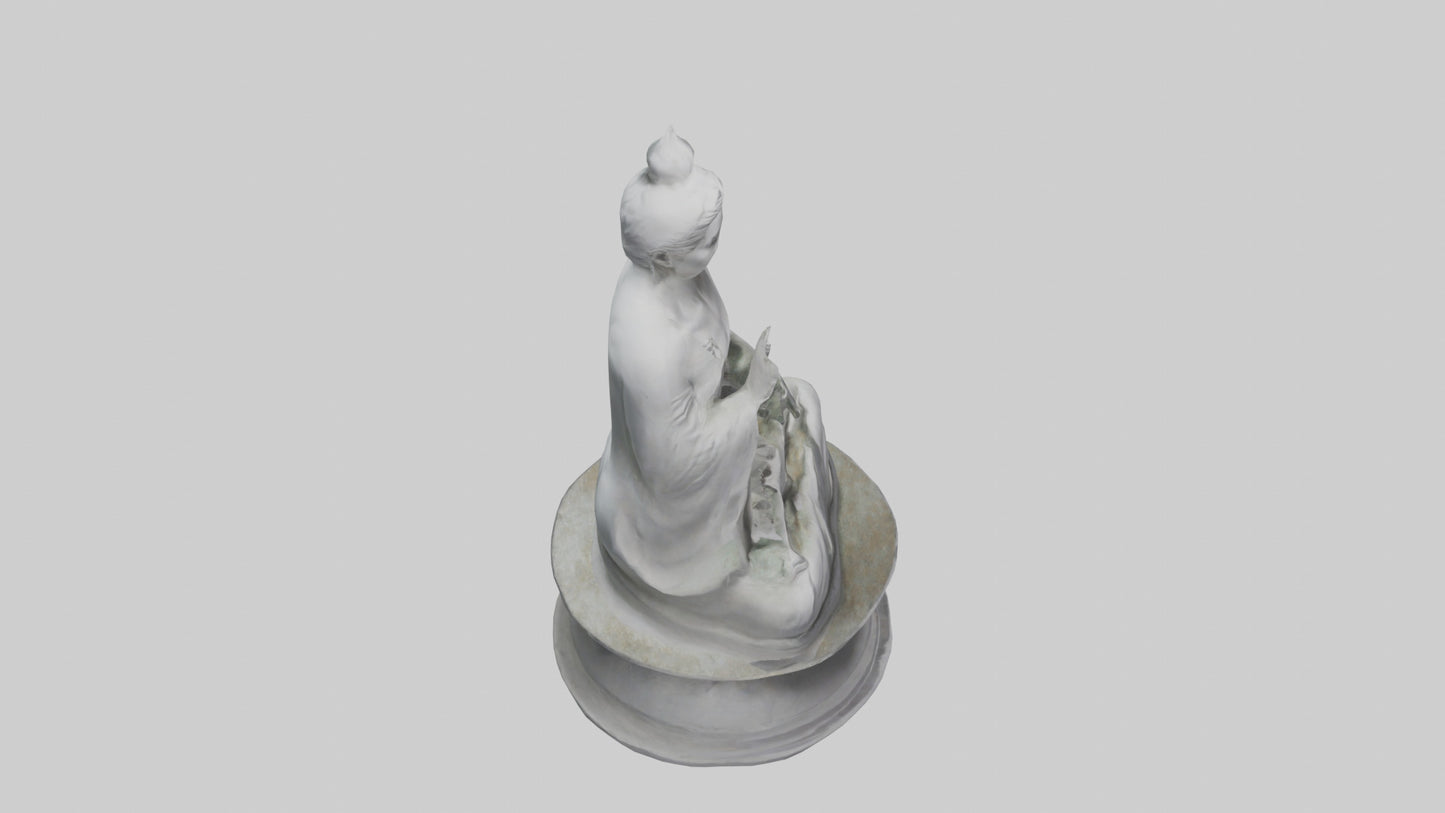 Sekhmet statue model 3D model