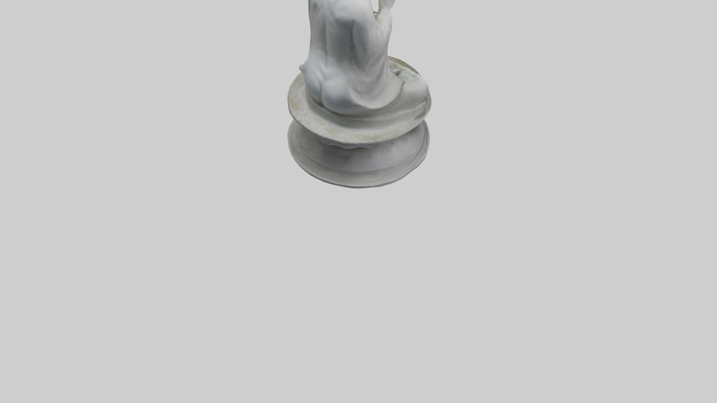 Sekhmet statue model 3D model