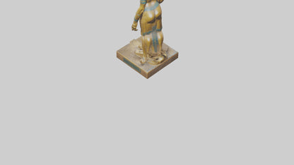 Sekhmet statue model 3D model