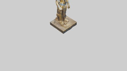 Sekhmet statue model 3D model