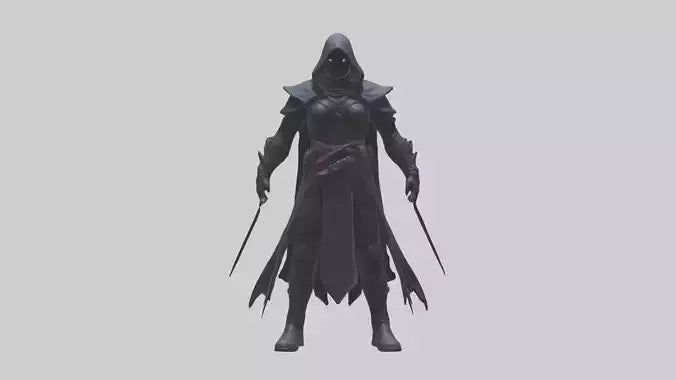 Shadow assassin model 3D model