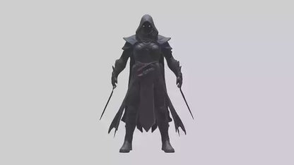 Shadow assassin model 3D model