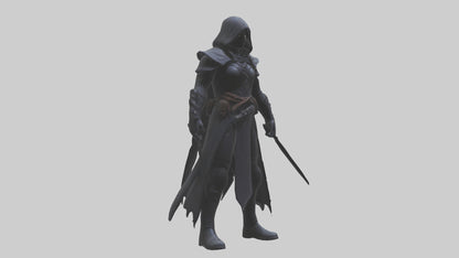 Shadow assassin model 3D model
