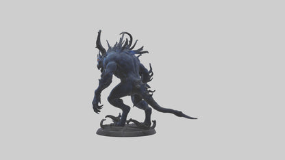Shadow Beast statue model 3D model