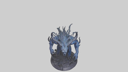 Shadow Beast statue model 3D model