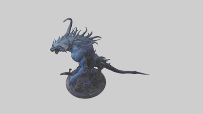 Shadow Beast statue model 3D model