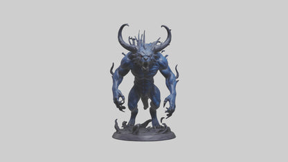 Shadow Beast statue model 3D model