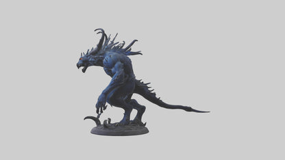 Shadow Beast statue model 3D model