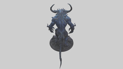 Shadow Beast statue model 3D model