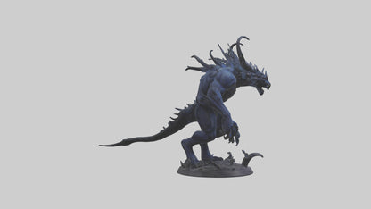 Shadow Beast statue model 3D model