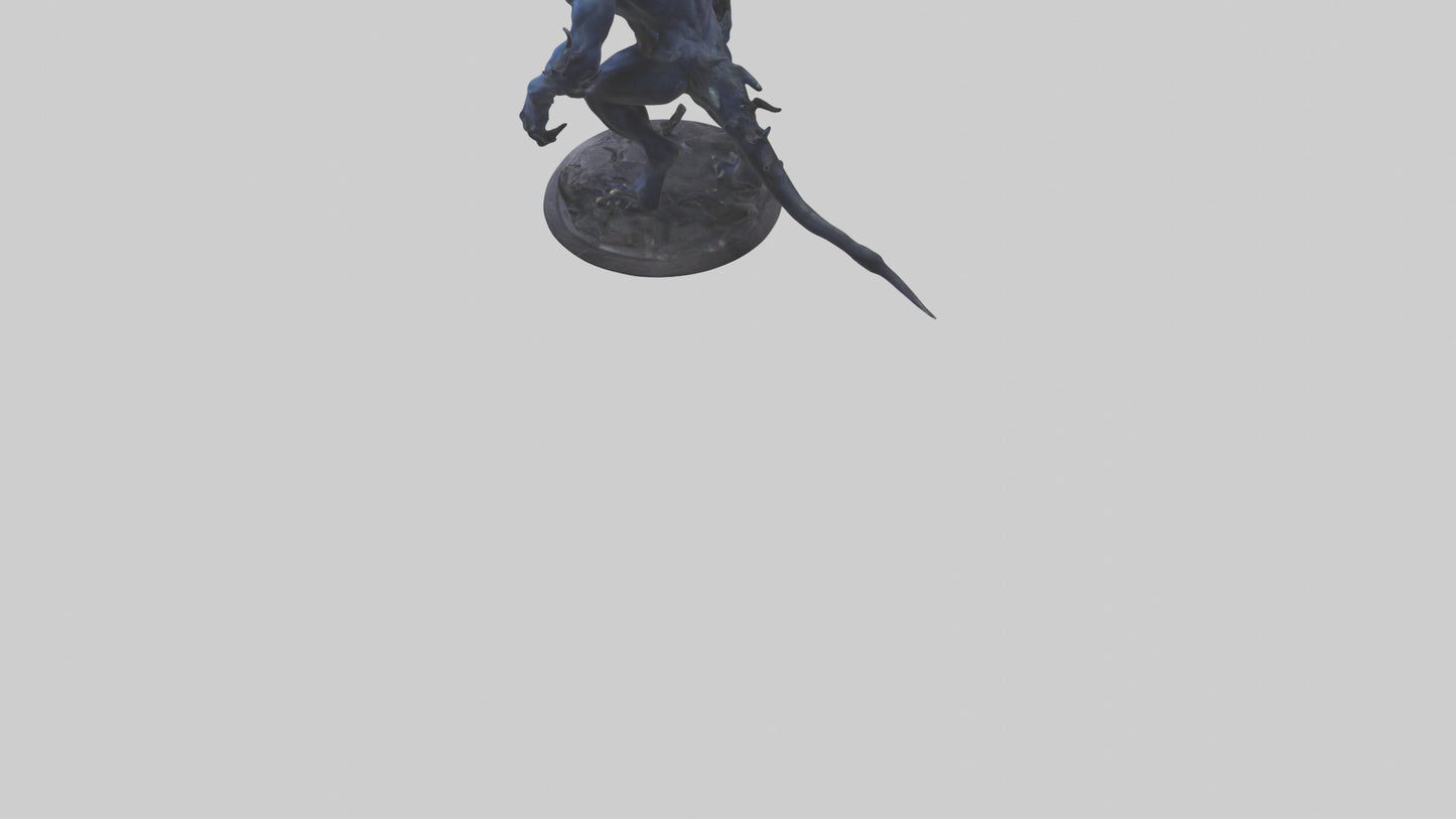 Shadow Beast statue model 3D model