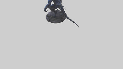 Shadow Beast statue model 3D model