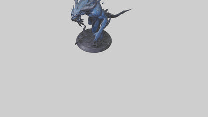 Shadow Beast statue model 3D model