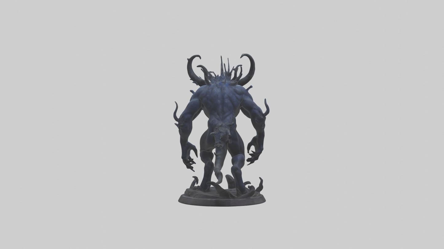Shadow Beast statue model 3D model