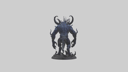 Shadow Beast statue model 3D model