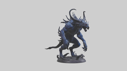 Shadow Beast statue model 3D model