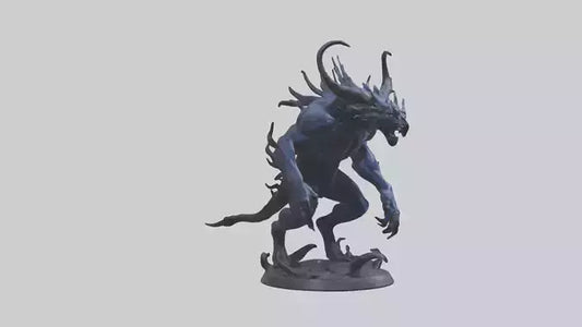 Shadow Beast statue model 3D model