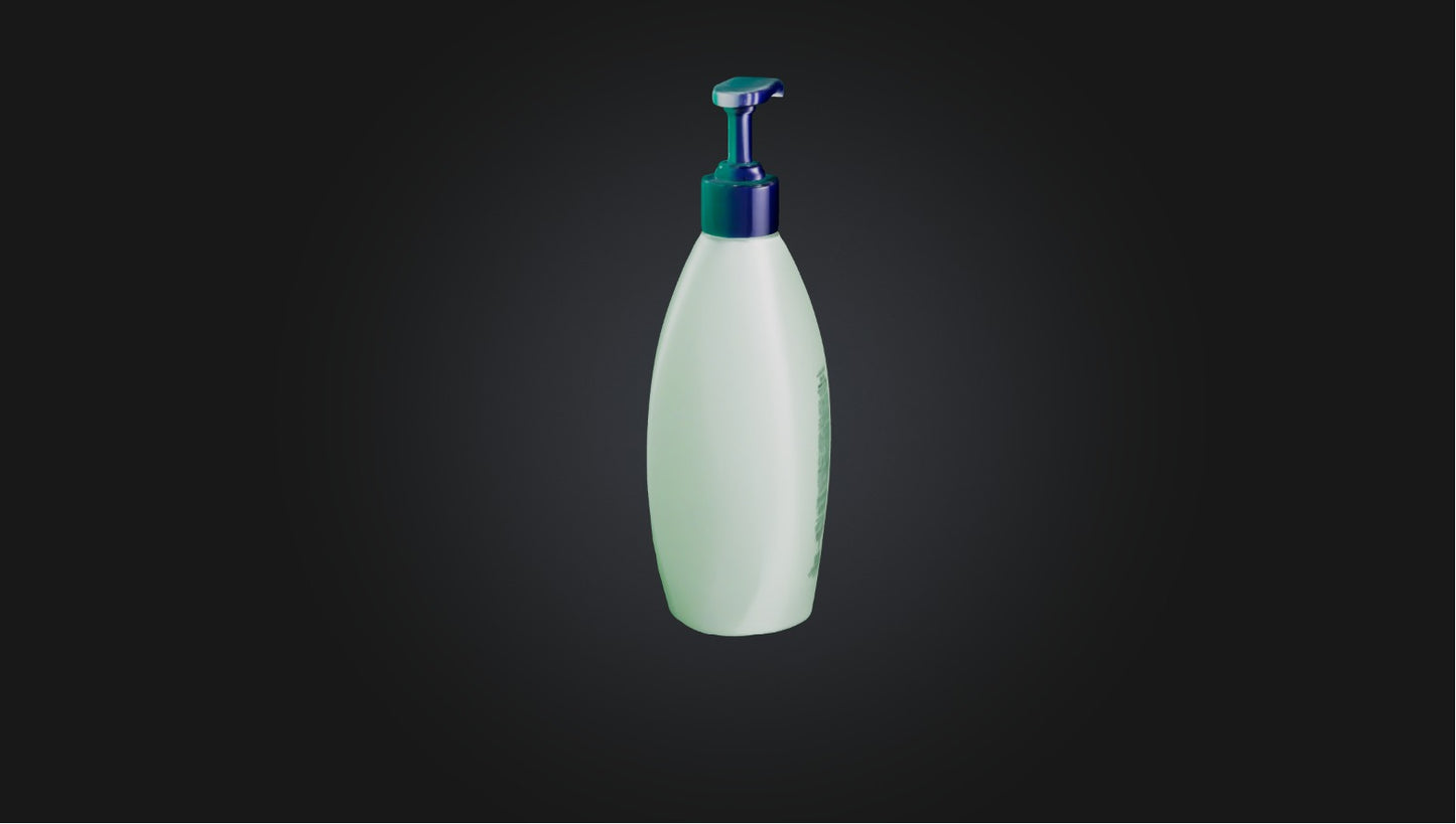3D model Shampoo VR / AR / low-poly