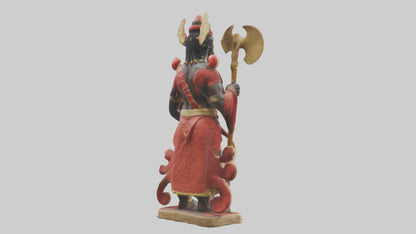 Shango statue model 3D model