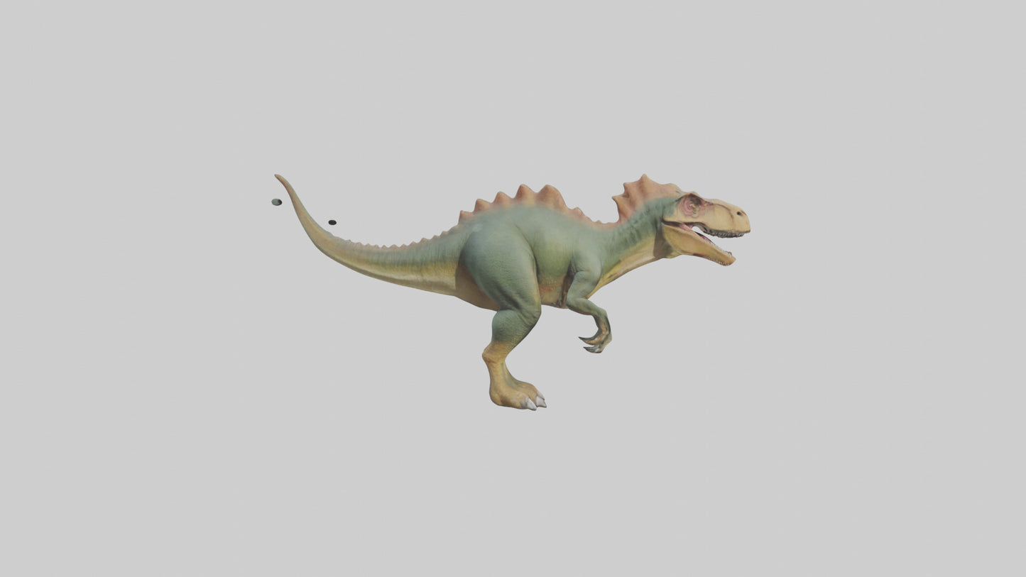 Shango statue model 3D model