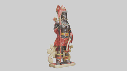Shango statue model 3D model