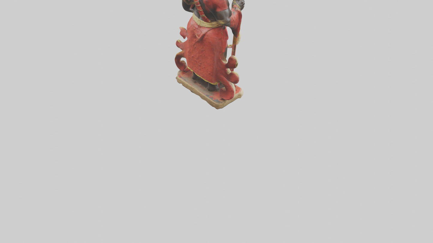 Shango statue model 3D model