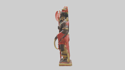 Shango statue model 3D model