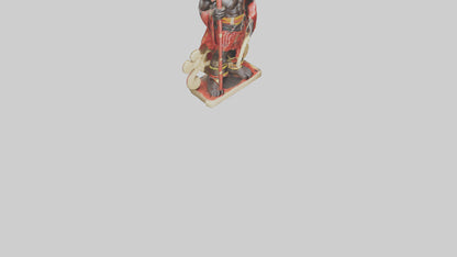 Shango statue model 3D model