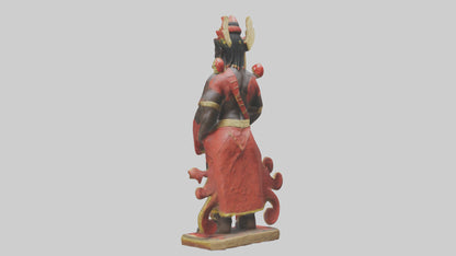 Shango statue model 3D model