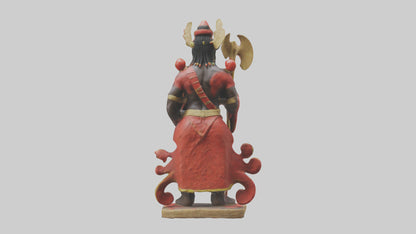 Shango statue model 3D model