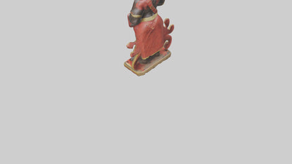 Shango statue model 3D model